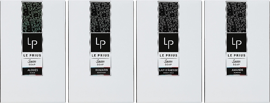 Set - Le Prius Gift Set Spa Bars Of Soap (soap/4x125g) — photo N1