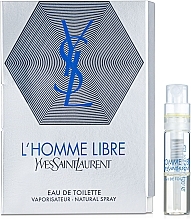 GIFT! Yves Saint Laurent L'Homme Libre - Eau de Toilette (sample) — photo N1