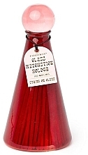 Safe Candle Matches, in a glass bottle, red - Paddywax Glass Matchstick Holder Volcano Red — photo N1