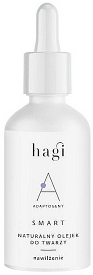 Natural Moisturizing Face Oil with Adaptogens - Hagi Cosmetics SMART A Face Massage Oil with Adaptogens — photo N1