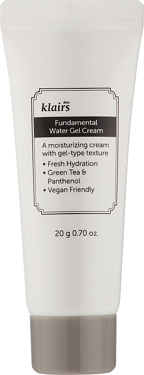 Antioxidant Face Gel - Klairs Fundamental Watery Gel Cream (mini) — photo N1