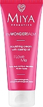 Fragrances, Perfumes, Cosmetics Nourishing Face Cream with Rose Oil - Miya Cosmetics My Wonder Balm I Love Me Face Cream