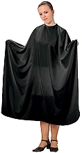 Fragrances, Perfumes, Cosmetics Hairdressing Cape, black - FOX