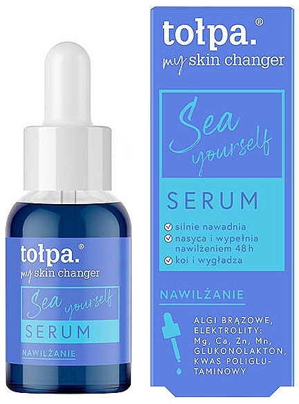 Men's Set - Tolpa My Skin Changer Sea Yourself (serum/50ml + mask/40ml) — photo N2