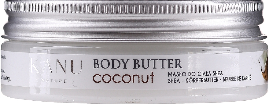 Body Butter "Coconut" - Kanu Nature Coconut Body Butter — photo N1