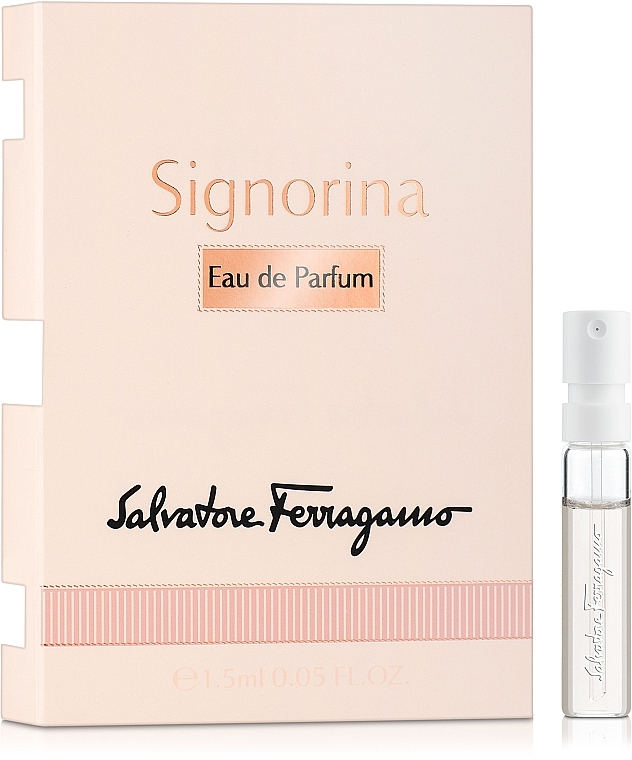 GIFT! Salvatore Ferragamo Signorina - Eau de Parfum (sample) — photo N1