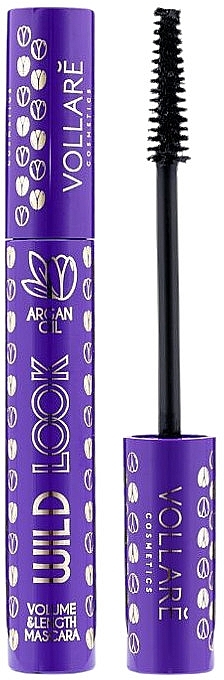 Argan Oil Mascara - Vollare Wild Look Mascara — photo N2