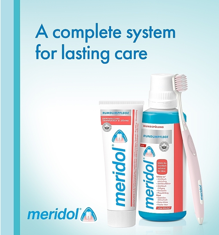 Toothpaste - meridol Complete Care Sensitiv Gums&Teeth — photo N10