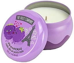 Fragrances, Perfumes, Cosmetics Scented Candle - The Fruit Company Scented Candle Blackberries