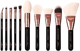 Makeup Brush Set, 10 pcs - Luvia Cosmetics Black Diamond Brush Expansion Set — photo N2