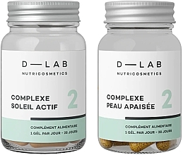 Set - D-Lab NutriCosmetics Total-Radiance Duo (caps/2x28pcs) — photo N1