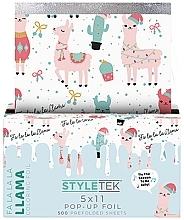 Fragrances, Perfumes, Cosmetics Hairdressing Foil, 500 sheets - StyleTek Falala Llama