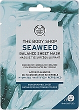 Fragrances, Perfumes, Cosmetics Seaweed Sheet Mask - The Body Shop Seaweed Balance Sheet Mask