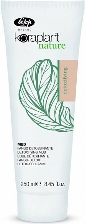 Green Clay Hair Mask - Lisap Milano Keraplant Nature Detoxifying — photo N1