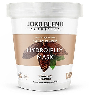 Hydrogel Face Mask - Joko Blend Cacao Power Hydrojelly Mask — photo N3