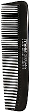 Fragrances, Perfumes, Cosmetics Men Pocket Hair Comb, 12,5 cm, black - Titania Havannah