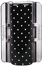 Fragrances, Perfumes, Cosmetics Hair Clip - Linziclip Maxi Hair Clip Black With White Polka Dots