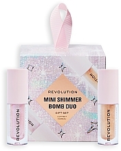 キット - Makeup Revolution ミニ シマーBOMB  デュオ ギフトセット (lip/gloss/2x1.4ml) — photo N1