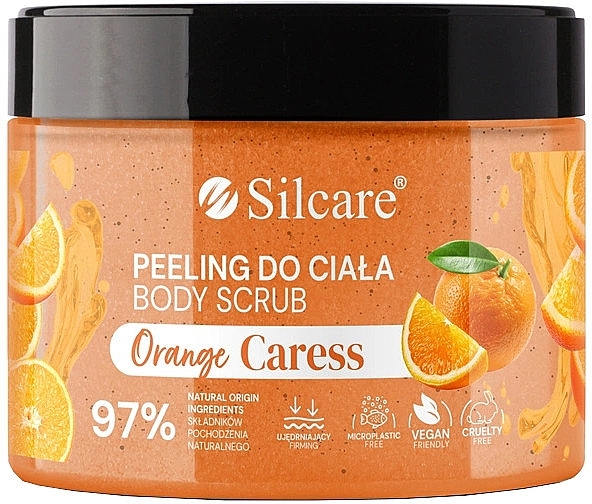 Body Scrub - Silcare Orange Caress Body Scrub — photo N1