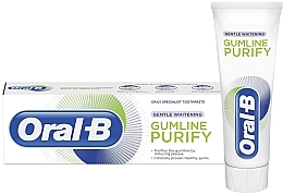 Toothpaste - Oral-B Gumline Purify Gentle Whitening Toothpaste — photo N2