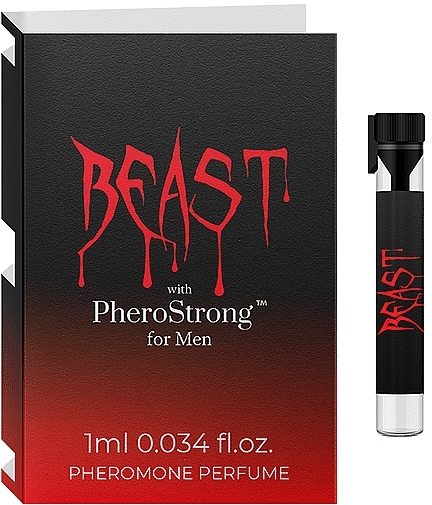 PheroStrong Beast With PheroStrong For Men - Pheromone Parfum (sample) — photo N1