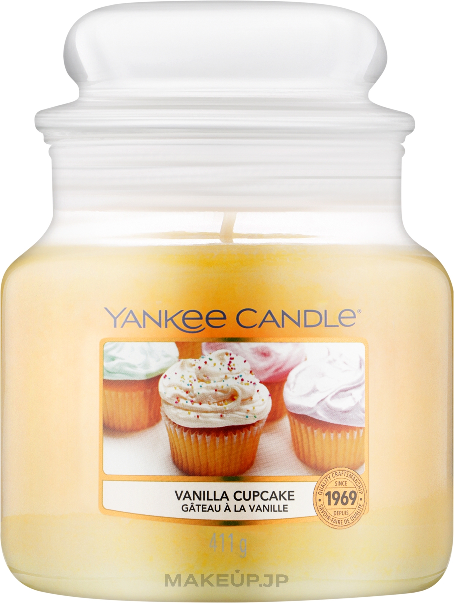 Scented Candle - Yankee Candle Vanilla Cupcake — photo 411 g