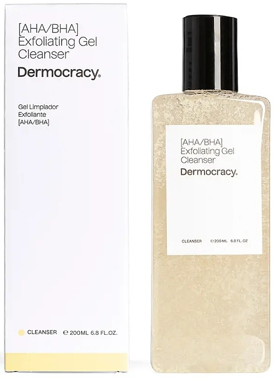 Exfoliating Face Wash - Dermocracy Aha/Bha Exfoliating Gel Cleanser — photo N4