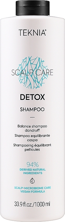 Anti Dry & Oily Dandruff Micellar Shampoo - Lakme Teknia Scalp Care Detox Shampoo — photo N3