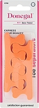 Fragrances, Perfumes, Cosmetics Pedicure Toe Separator, 9766, orange - Donegal