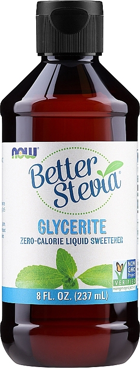 Liquid Sweetener 'Glycerite' - Now Foods Better Stevia Glycerite Liquid — photo N1