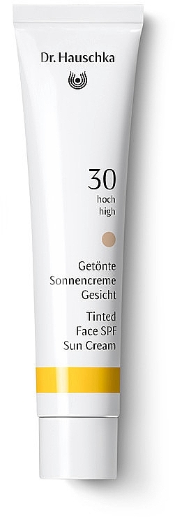 Sunscreen Foundation - Dr. Hauschka Tinted Face Sun Cream SPF30 — photo N10