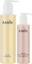 Set - Babor Cleanser & Phyto HY-OL Booster Balancing Set (oil/200 ml + cleanser/100 ml) — photo N2