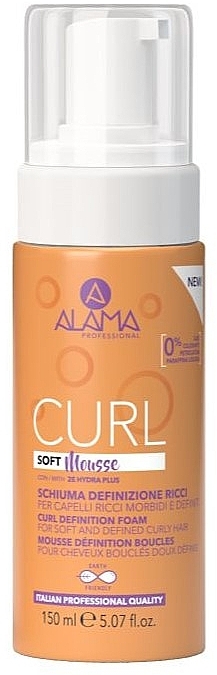 Curly Hair Mousse - Alama Curl Soft Mousse Foam — photo N1