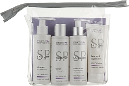 Dry & Mature Skin Set - Strictly Professional SP Skincare (cleanser/150ml + toner/150ml + moisturiser/150ml + mask/100ml) — photo N1