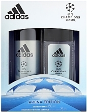 Fragrances, Perfumes, Cosmetics Adidas UEFA Champions League Arena Edition - Set (deo/75ml + deo/150ml)