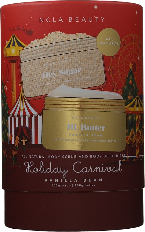 Set - NCLA Beauty Holiday Carnival (b/butter/100g + b/scrub/100g)	 — photo N1