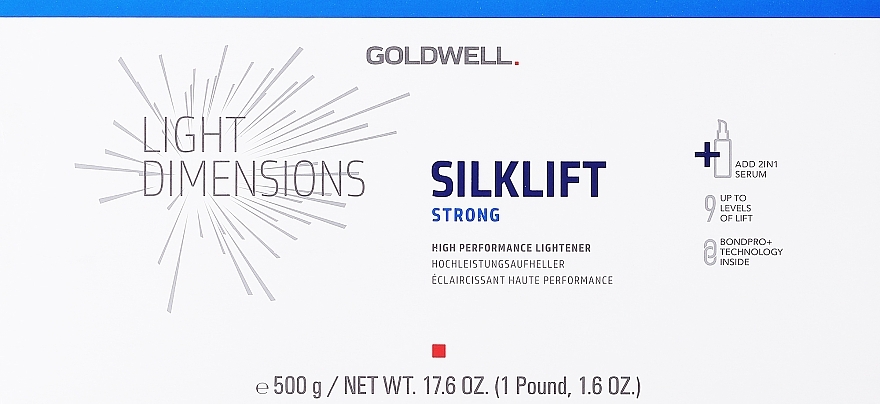 Hair Lightener - Goldwell Silklift Strong High Performance Lightner — photo N1