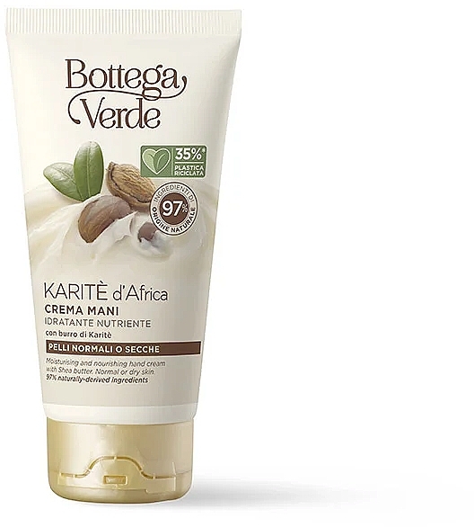 Shea Butter Hand Cream - Bottega Verde Hand Cream — photo N1