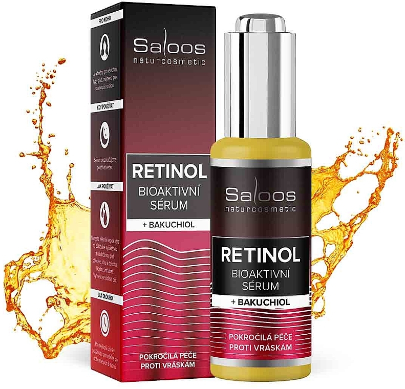 Retinol & Bakuchiol Bioactive Serum - Saloos Retinol Bioactive Serum — photo N2