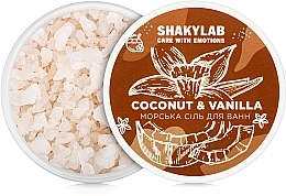 Bath Sea Salt "Coconut & Vanilla" - SHAKYLAB Natural Bath Salt — photo N2