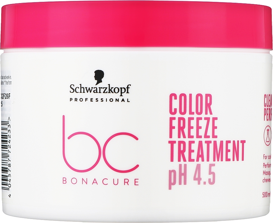 Mask for Colored Hair - Schwarzkopf Professional Bonacure Color Freeze Treatment pH 4.5 — photo N4