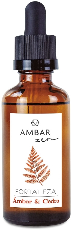 Water-Soluble Aromatic Essence - Ambar Zen Fortaleza Ambar & Cedro — photo N1