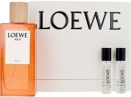 Loewe Solo Loewe Ella + Aire Sutileza - Set (edp/100ml + edp/10ml + edt/10ml) — photo N1