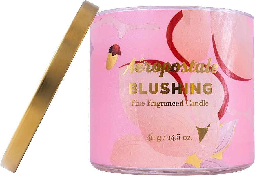 Scented Сandle - Aeropostale Blushing Fine Fragrance Candle — photo N2