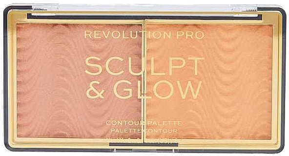 Contouring Palette - Revolution Pro Sculpt & Glow Contour Palette — photo N2