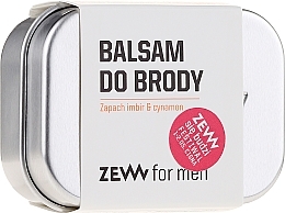 Fragrances, Perfumes, Cosmetics Beard Balm 'Ginger and Cinnamon' - Zew For Men Beard Balm