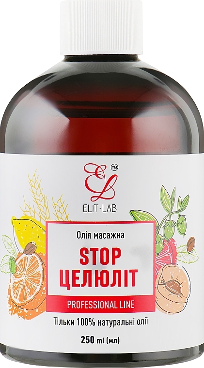 STOP Cellulite Massage Oil - Elit-Lab — photo N1