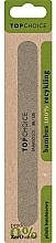 GIFT! Bamboo Nail File, straight, 80/120, 78255 - Top Choice — photo N1