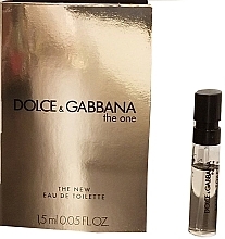 Fragrances, Perfumes, Cosmetics Dolce & Gabbana The One - Eau de Toilette (sample)