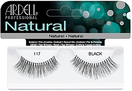 False Lashes - Ardell Natural Demi Black 117 — photo N1